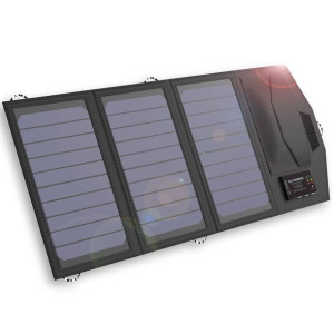 Panel Fotowoltaiczny Allpowers Ap-sp-014-bla 15w + Powerbank 10000mah