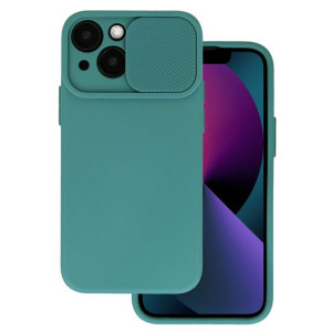 Camshield Soft Do Samsung Galaxy A12 Ciemnozielony