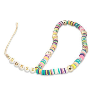 Guess Zawieszka Gustpeam Phone Strap Wielokolorowy Heishi Beads
