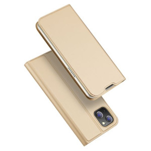 Dux Ducis Skin Pro Kabura Etui Pokrowiec Z Klapką Iphone 14 Max Złoty