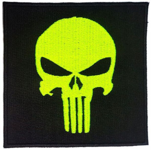 Punisher 10x10cm Naszywka 1814r