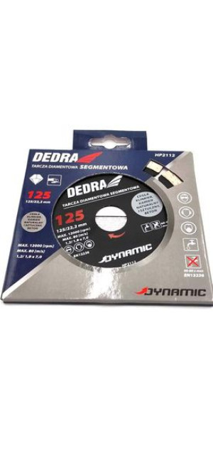 Tarcza segmentowa 125mm/22.2mm Dyna