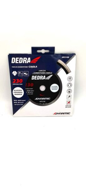 Tarcza diamentowa 230mm/22.2mm Dyna