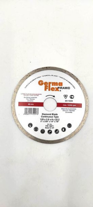 Tarcza diamentowa pełna Piramid Continuous 125x2,0x6x22,2 PIR 16871