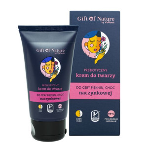 Krem do twarzy prebiotyczny do cery naczynkowej 50ml Gift of Nature