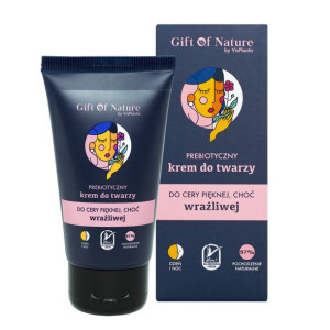 Krem do twarzy prebiotyczny do cery wrażliwej 50ml Gift of Nature