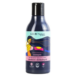 Szampon wzmacniający do włosów cienkich i delikatnych 300ml Gift of Nature