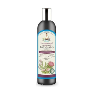 Odżywka przeciw wypadaniu włosów propolis i łopian 550ml Babuszka Agafia