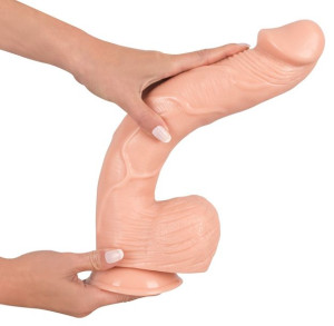 Dildo Gigant XXL Realistixxx Giant 35,5 cm Cieliste