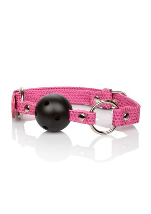 Knebel BDSM Tickle Me Pink Ball Gag