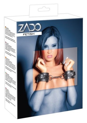 Kajdanki Leather Handcuffs Padded