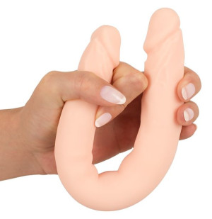 Podwójne dildo Double Dong haut-Wibrator