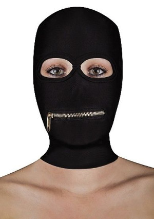 Maska BDSM Extreme Zipper Mask with Mouth Zipper