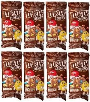 8x180g M&M'S Cookies Double ciastka czeko UK