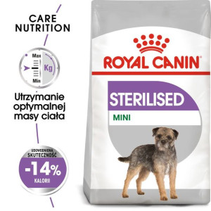ROYAL CANIN CCN Mini Sterilised  Karma Sucha Dla Psów Dorosłych Ras Małych 