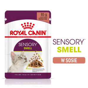 Royal Canin Sensory Smell Karma Mokra Kawałki w Sosie Dla Kotów Dorosłych P