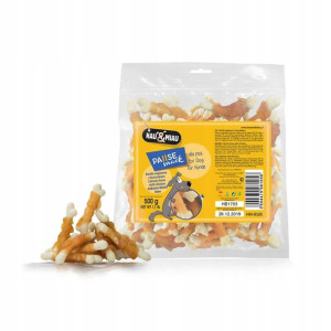 Kostki wapienne z kurczakiem przysmak dla psa 500g