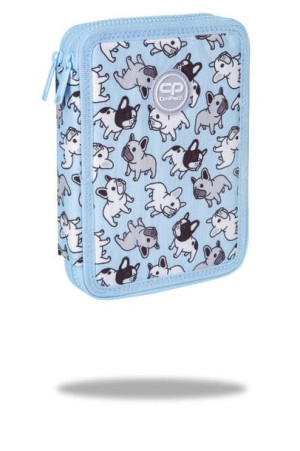 Piórnik podwójny z wyposażeniem Jumper XL Cute bulldogs D077333 CoolPack