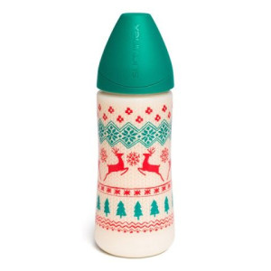 Suavinex Winter Collection Butelka 360ml Jelonki