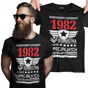 STYLOWY PREZENT koszulka na 40 urodziny T-shirt
