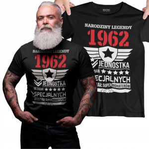 Prezent Koszulka Na 60 Urodziny Upominek Tshirt
