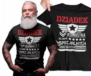 Koszulka Dla Dziadka Dzień Dziadka Prezent Tshirt