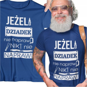 Koszulka Dla Dziadka Na Prezent Niespodzianka Gang