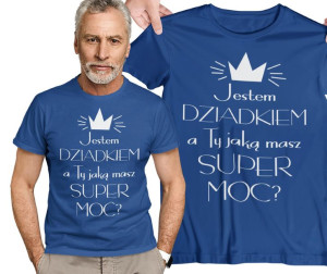 Koszulka Dla Dziadka Śwąteczna Prezent T-shirt
