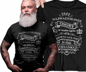 Koszulka Świąteczna Dla Dziadka Na Prezent Gift