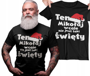Koszulka Świąteczna Na Prezent Gwiazdkowy Ten