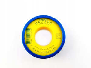 Taśma Teflonowa Ptfe 12m X 12mm X 0.075 Mm