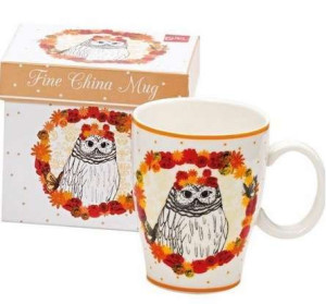 SUKI GIFTS Kubek w pudełku Sowa