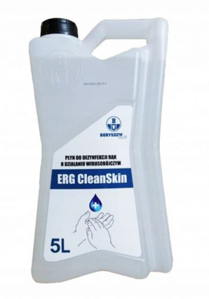 ERG CleanSkin PŁYN WIRUSOBÓJCZY Dezynfekcja rąk 5L