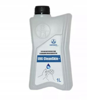 ERG CleanSkin PŁYN WIRUSOBÓJCZY Dezynfekcja rąk 1L