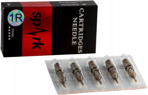 Igły Tatuażu kartridż Spark CARTRIDGE 5 sztuk 1R