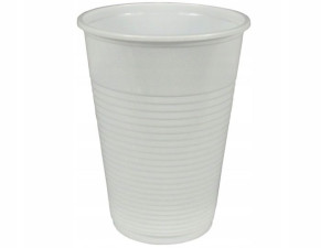 KUBKI PLASTIKOWE 200ml kubek biały pusty 100 szt