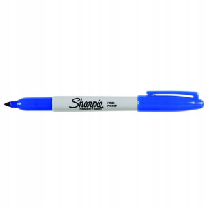 Marker permanentny SHARPIE FINE niebieski
