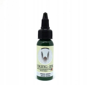 VIKING INK Zielona GRASS GREEN Farba Tusz Tatuażu