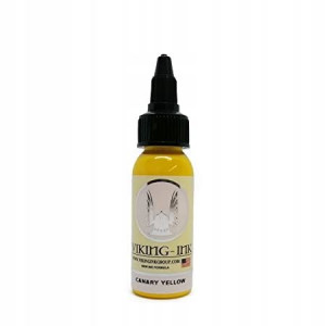 VIKING INK Żółta CANARY YELLOW Farba Tusz Tatuażu