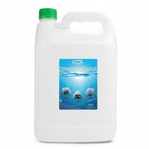 Woda Demineralizowana Destylowana 5l
