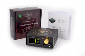 Zasilacz LCD do maszynki do tatuażu Jokers Green