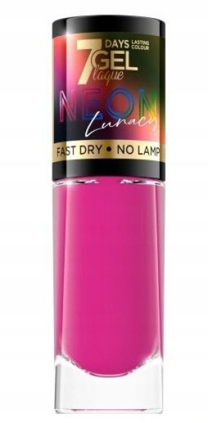 Eveline Lakier Gel Laque Neon Nr 84 8ml