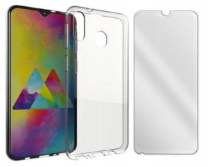 Etui Przezroczyste + Szkło Do Samsung Galaxy A40