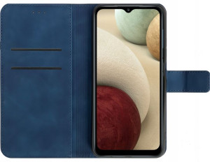 Etui Z Klapką Ekoskin Do Samsung A12 + Szkło Case
