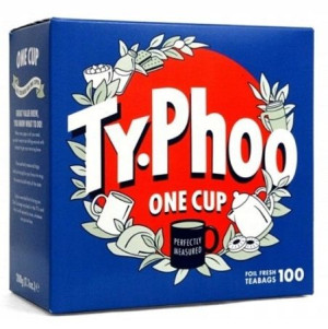 1x200g TYPHOO herbata czarna 100 torebek UK