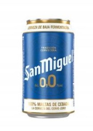 1x330ml SAN MIGUEL piwo bezalkoholowe free