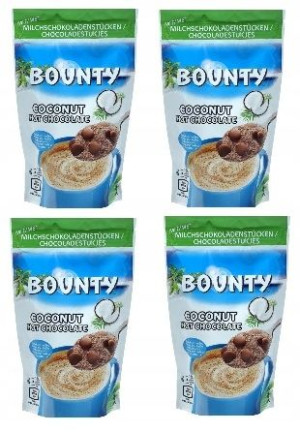 4x140g BOUNTY Coconut Chocolate gorąca czekolada