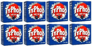 8x200g TYPHOO herbata czarna 100 torebek UK