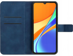 Etui Z Klapką Ekoskin Do Xiaomi Redmi 9c + Szkło