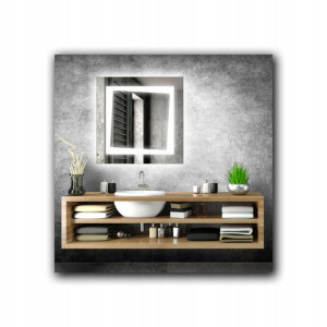 Lustro Podświetlane Quadro Led 06 60x60cm